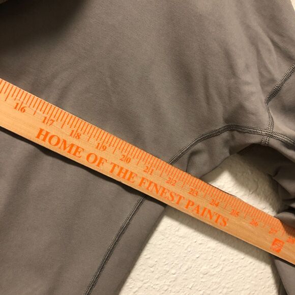 nike jacket xl gray womens fitted hooded extra large full zip solid casual tt - Picture 13 of 13